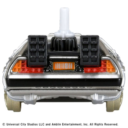 Tomica Premium Unlimited Back to the Future Time Machine (Part 3/Railway Wheels Installed Ver.)