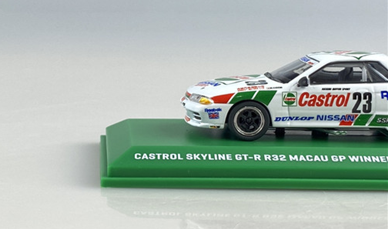 Kyosho x Tarmac Works Castrol Skyline GT-R R32 Macau Grand Prix Winner ...
