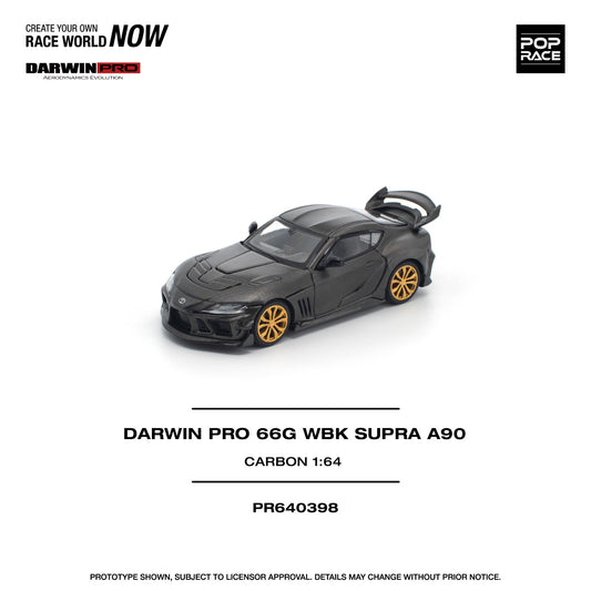 *Pre-Order* Pop Race Darwin Pro 66G WBK Supra A90 Carbon Edition