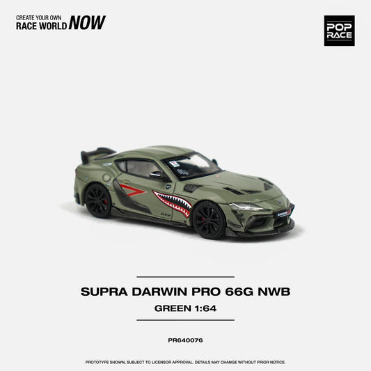 Pop Race Darwin Pro 66G NWB Supra Green