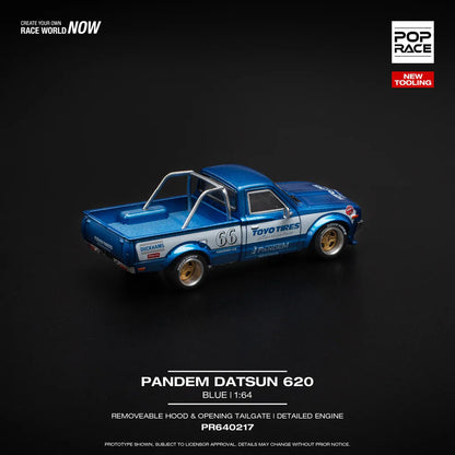 *Pre-Order* Pop Race Pandem Datsun 620 Blue