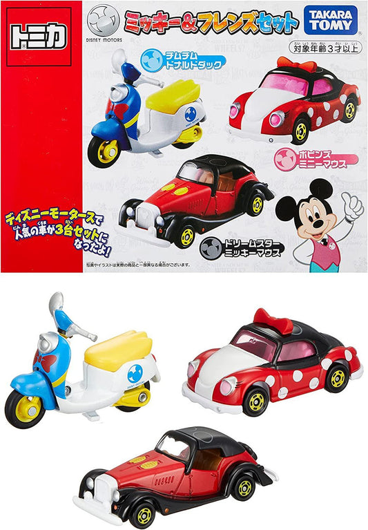 Tomica Disney Motors Mickey & Friends Box Set