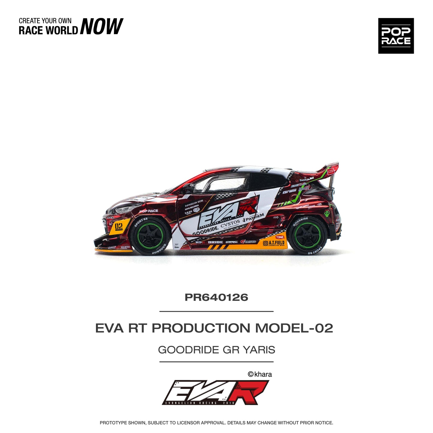 *Pre-Order* Pop Race EVA RT Production Model-02 GOODRIDE GR Yaris