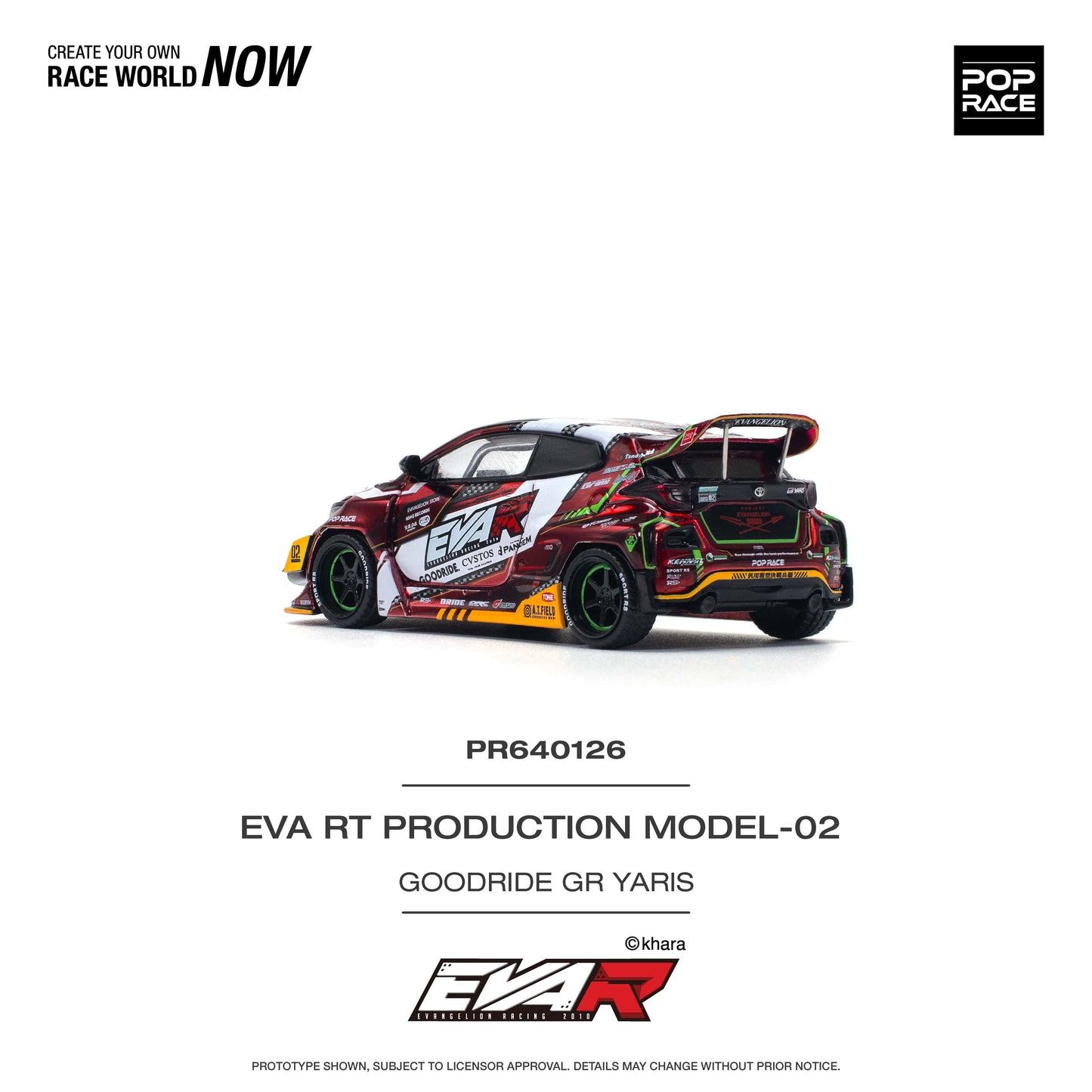 *Pre-Order* Pop Race EVA RT Production Model-02 GOODRIDE GR Yaris