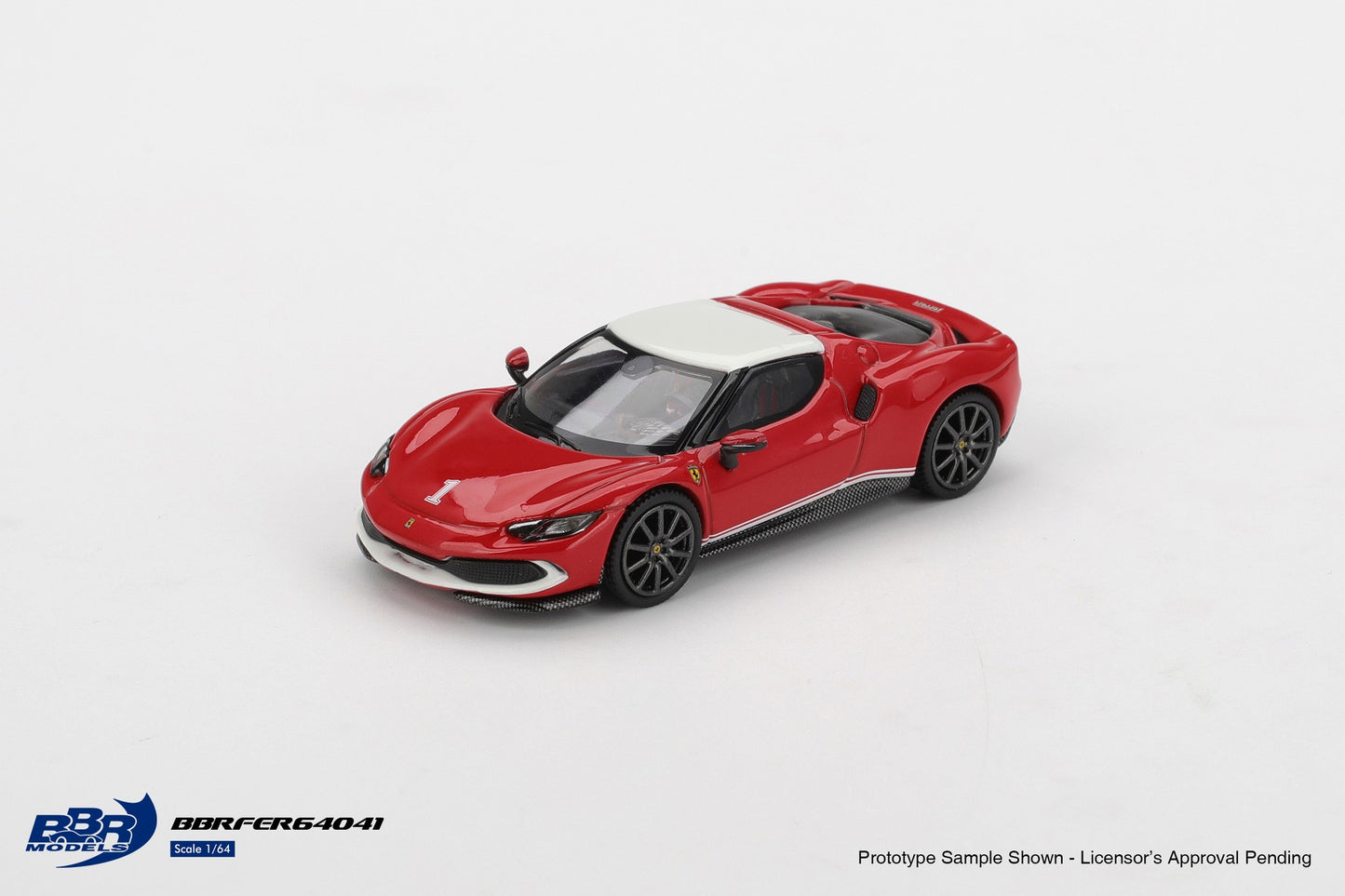 *Pre-Order* BBR Models Ferrari 296 GTB Asseto Fiorano F2004 Tribute livery