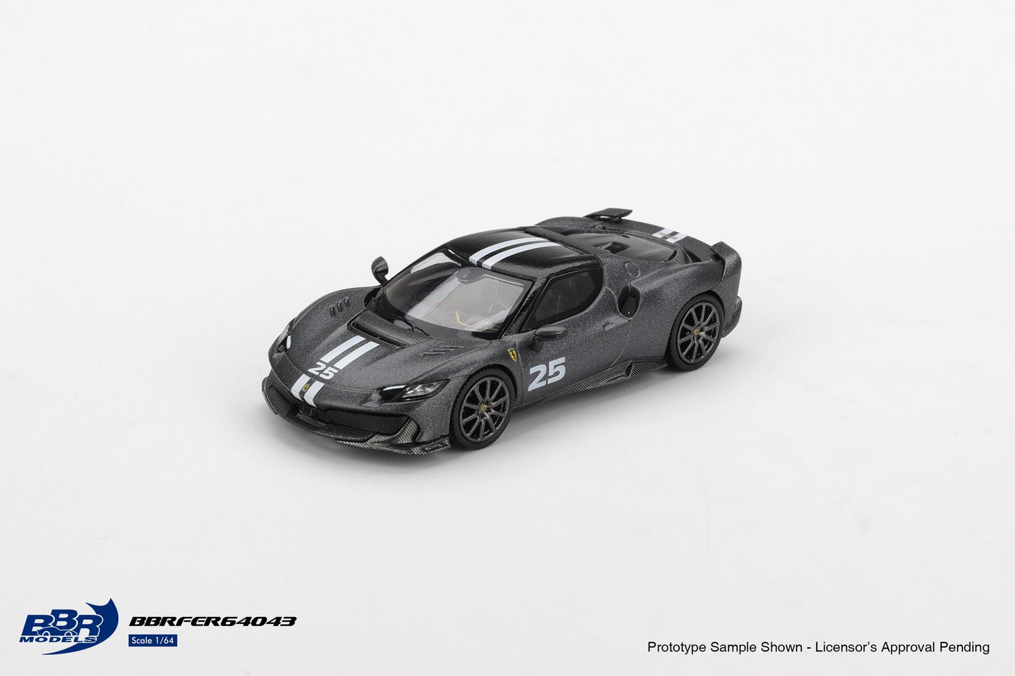*Pre-Order* BBR Models Ferrari 296 Speciale Grigio Silverstone Opaco