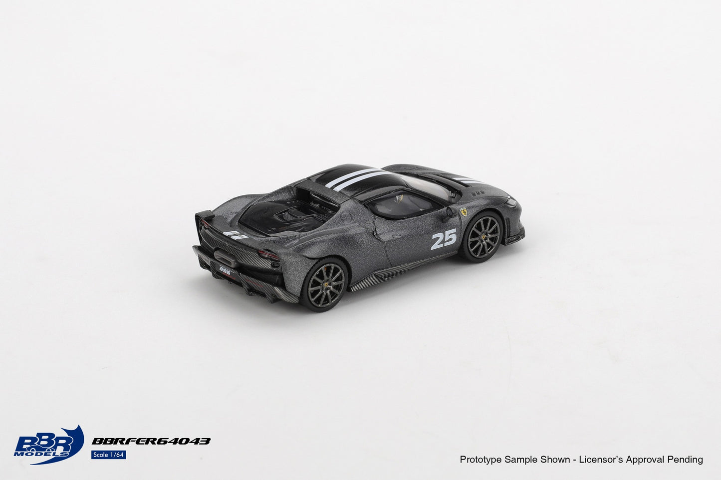 *Pre-Order* BBR Models Ferrari 296 Speciale Grigio Silverstone Opaco