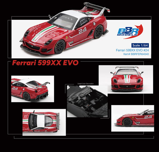 *Pre-Order* BBR Models Ferrari 599XX EVO #24