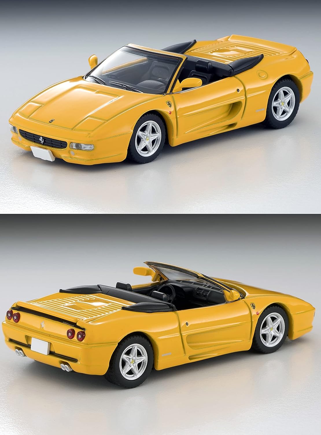 Tomytec Tomica Limited Vintage Neo Ferrari F355 Spider (Berlinetta Yellow)