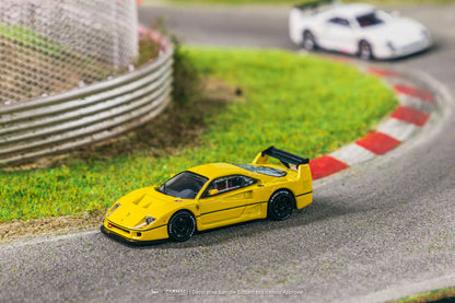 Tarmac Works x IXO Models Ferrari F40 LM (Yellow)