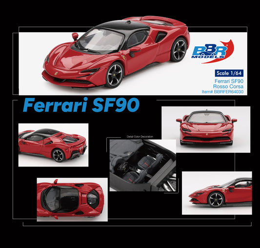 *Pre-Order* BBR Models Ferrari SF90 Rosso Corsa
