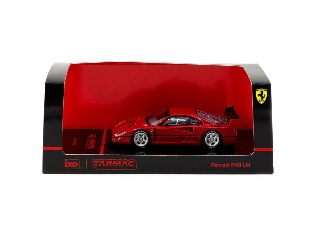 Tarmac Works x IXO Models Ferrari F40 LM - Red