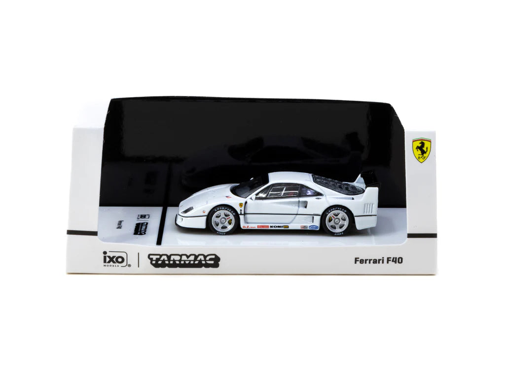 Tarmac Works x IXO Models Ferrari F40 White