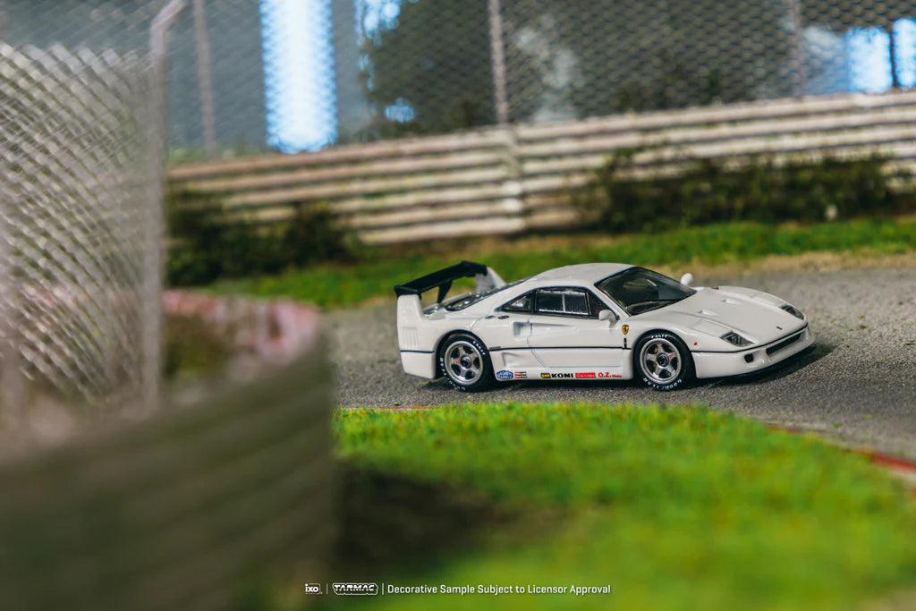 Tarmac Works x IXO Models Ferrari F40 White