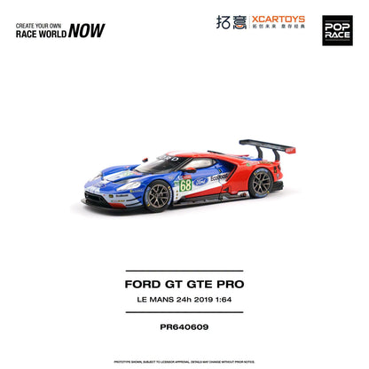 *Pre-Order* Pop Race - PR640609 Ford GT GTE Pro Le Mans 24H 2019