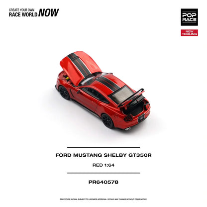 *Pre-Order* Pop Race - Ford Mustang Shelby GT350R Race Red
