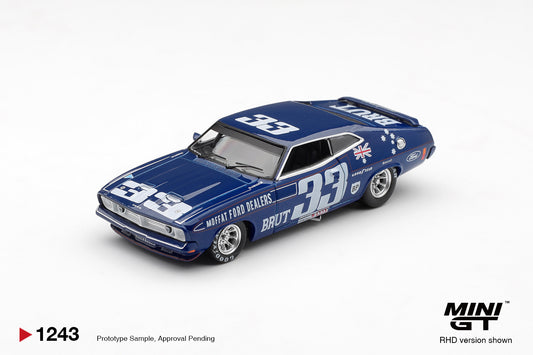 *Pre-Order* Mini GT No.1243 Ford XB Falcon GT #33 1974 Bathurst 1000 Australia Exclusive