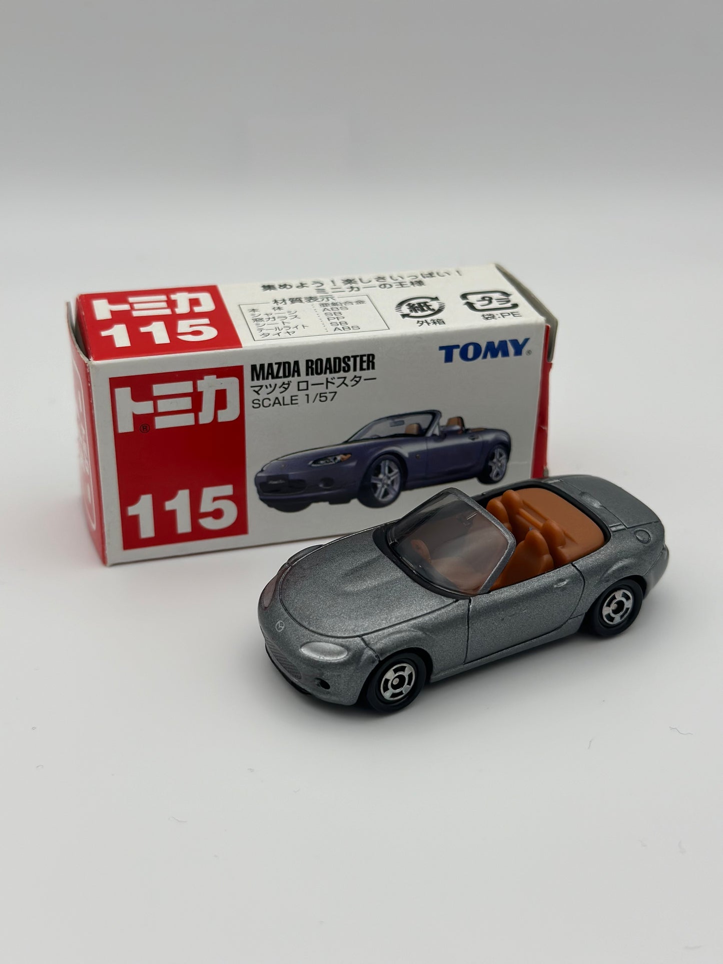 Tomica No.115 Mazda Roadster (MX5-NC)