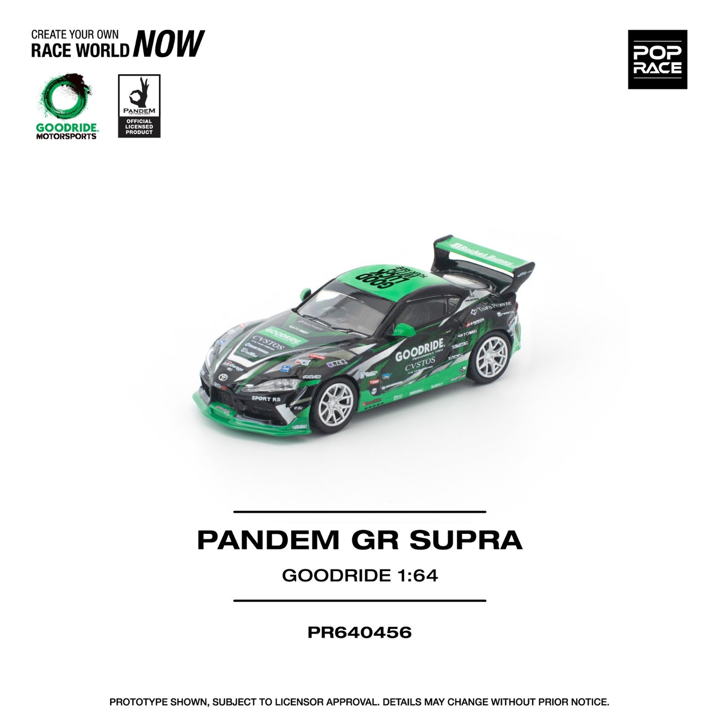 *Pre-Order* Pop Race GOODRIDE PANDEM GR Supra