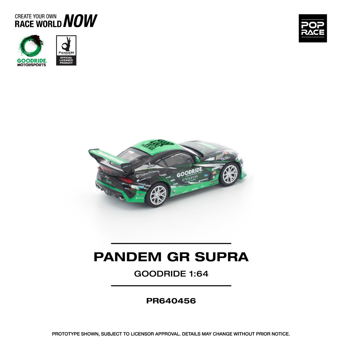 *Pre-Order* Pop Race GOODRIDE PANDEM GR Supra