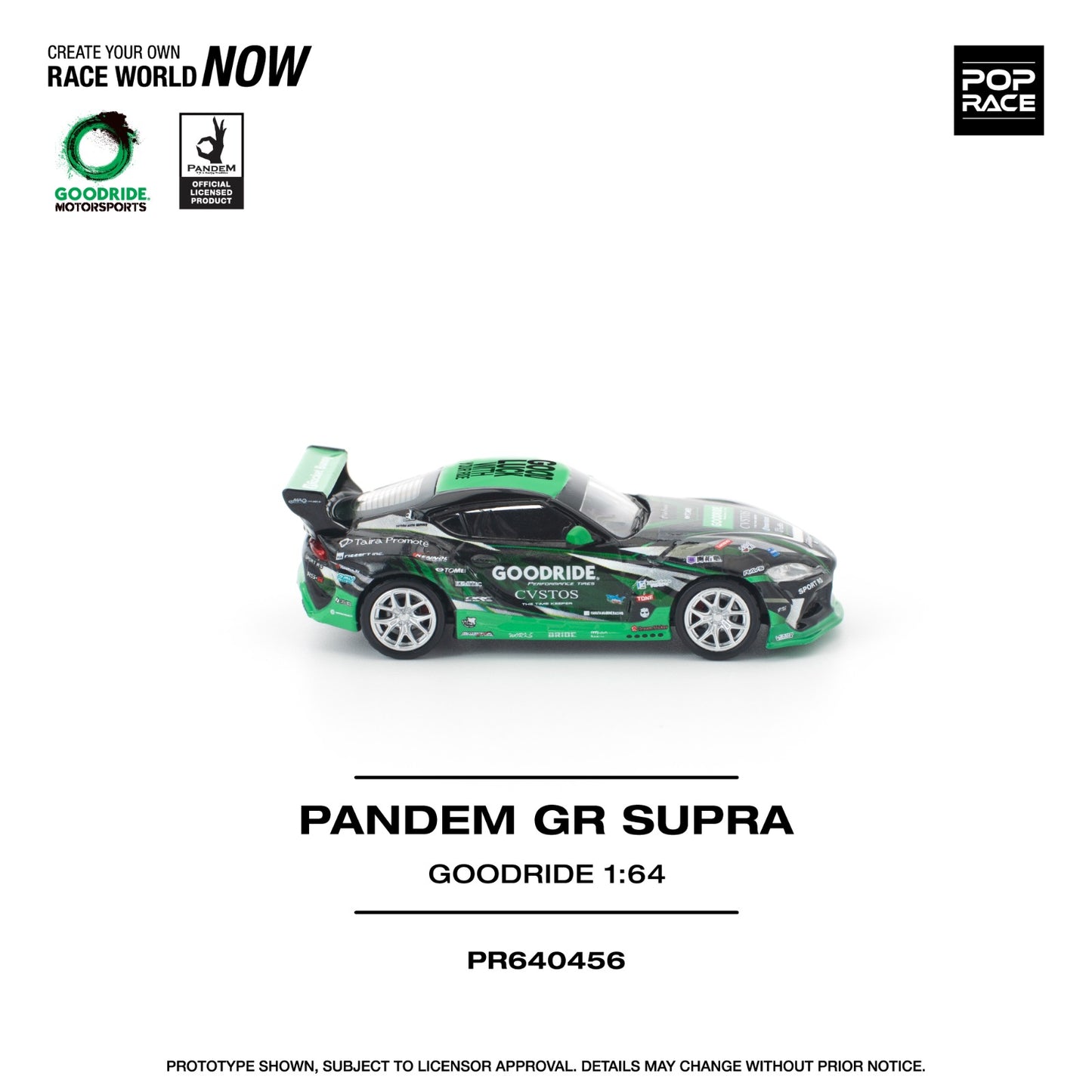 *Pre-Order* Pop Race GOODRIDE PANDEM GR Supra