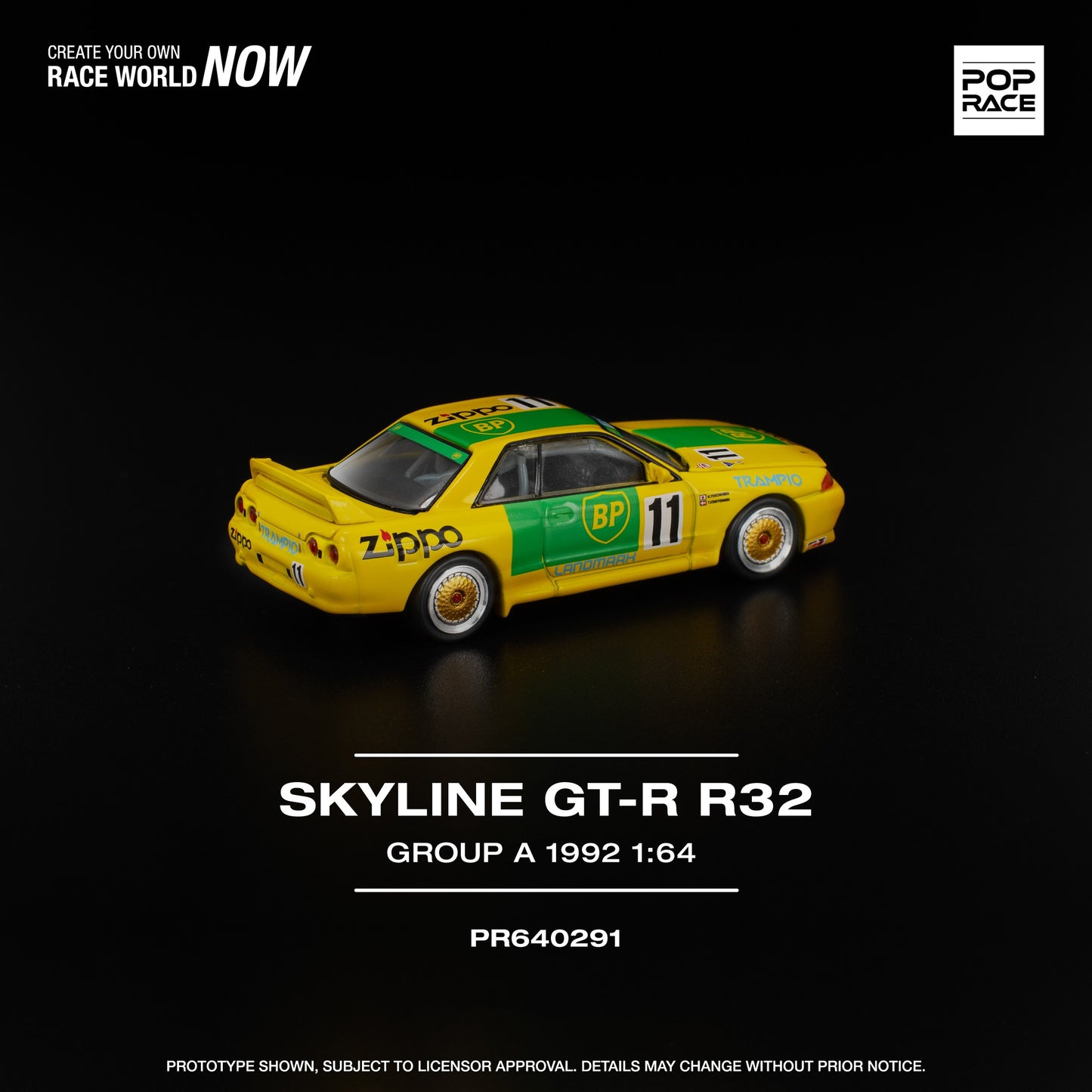 *Pre-Order* Pop Race GT-R R32 Group A 1992