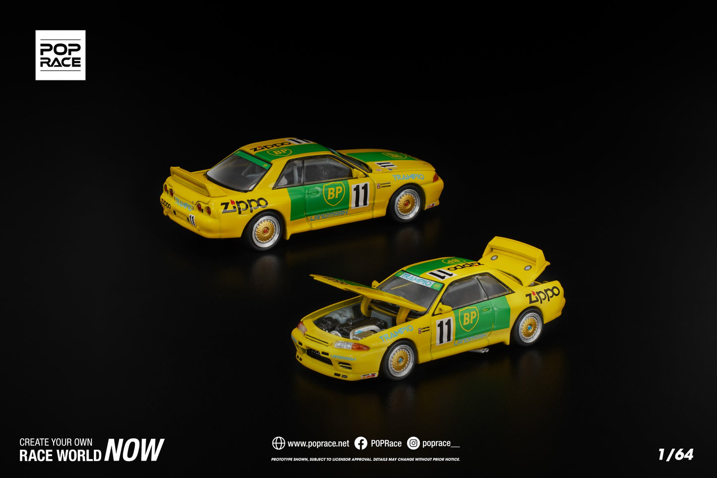 *Pre-Order* Pop Race GT-R R32 Group A 1992