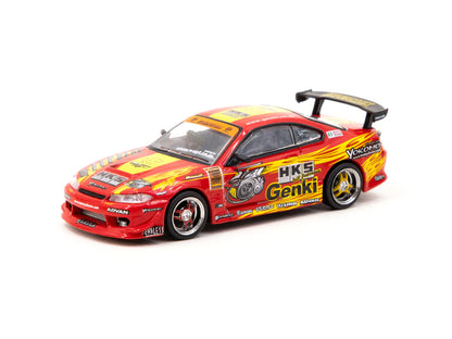 Tarmac Works Nissan HKS Hyper Silvia RS-2 S15 (Red)