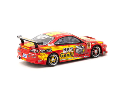 Tarmac Works Nissan HKS Hyper Silvia RS-2 S15 (Red)