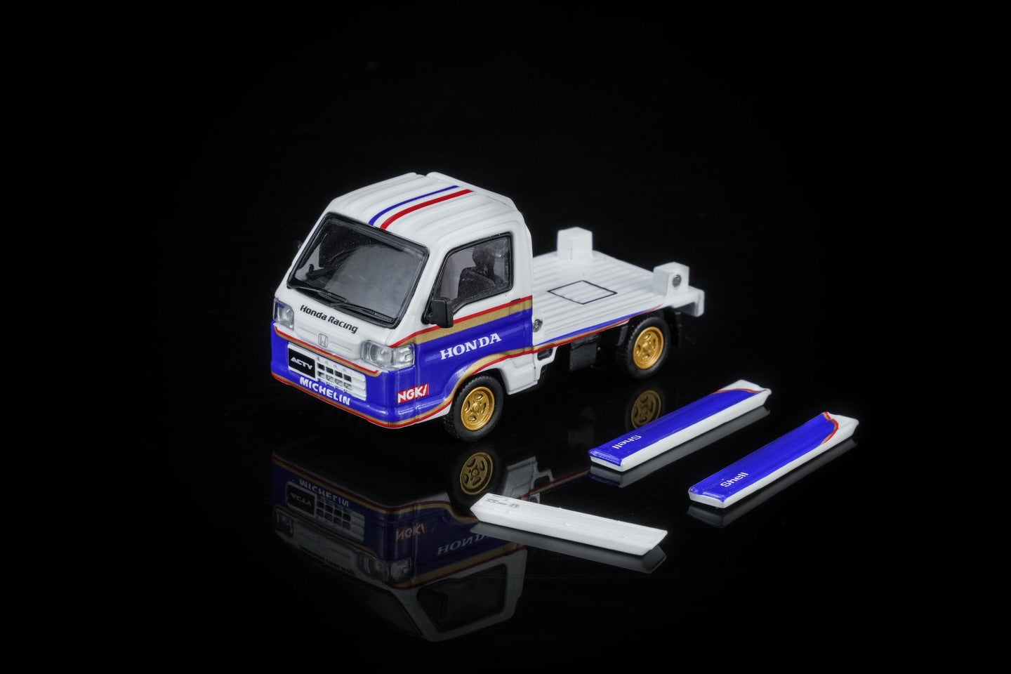 *Pre-Order* MotorHelix M65623 - Honda ACTY 4WD - Customized Blue & White Livery