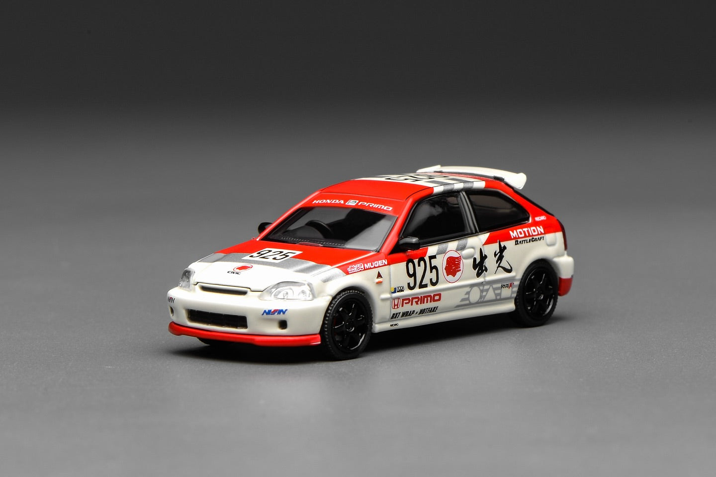*Pre-Order* MotorHelix Honda Civic TYPE R (EK9) - Idemitsu Motion Red
