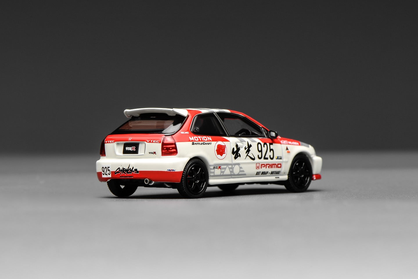 *Pre-Order* MotorHelix Honda Civic TYPE R (EK9) - Idemitsu Motion Red