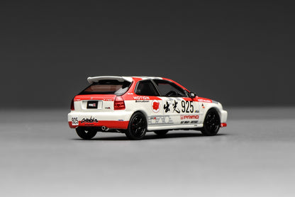 *Pre-Order* MotorHelix Honda Civic TYPE R (EK9) - Idemitsu Motion Red