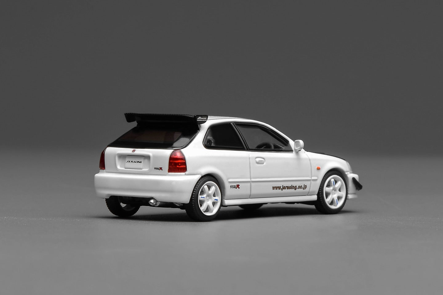 *Pre-Order* MotorHelix Honda Civic TYPE R (EK9) - J's Racing Livery White