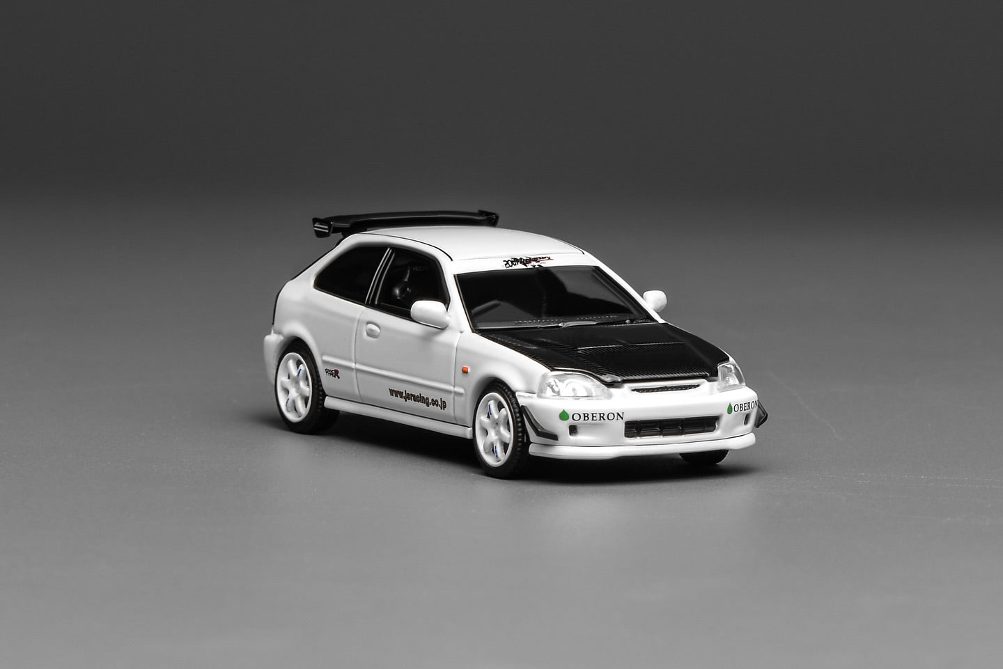 *Pre-Order* MotorHelix Honda Civic TYPE R (EK9) - J's Racing Livery White