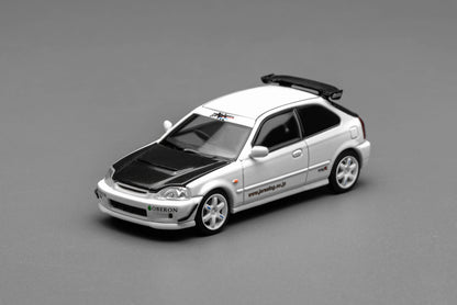 *Pre-Order* MotorHelix Honda Civic TYPE R (EK9) - J's Racing Livery White