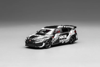 *Pre-Order* MotorHelix Honda Civic TYPE R (FL5) HKS Livery - Matte Black