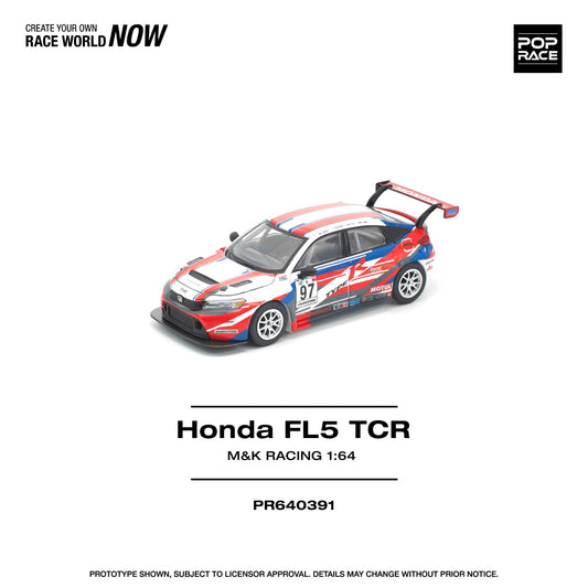 *Pre-Order* Pop Race Honda Civic Type-R (FL5) TCR - M&K Racing