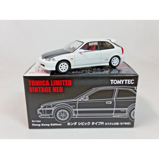 Tomytec Tomica Limited Vintage Neo Honda Civic Type R 97' EK9 (White) (Hong Kong Edition)