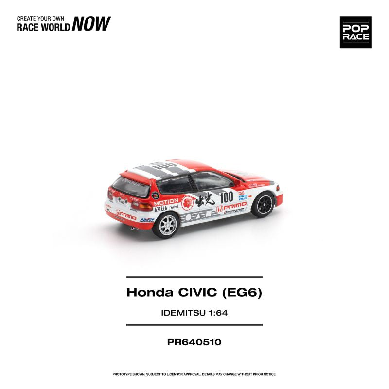 *Pre-Order* Pop Race Honda Civic (EG6) IDEMITSU MOTION INFINITE