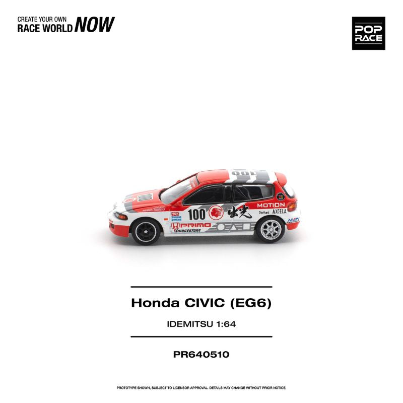 *Pre-Order* Pop Race Honda Civic (EG6) IDEMITSU MOTION INFINITE