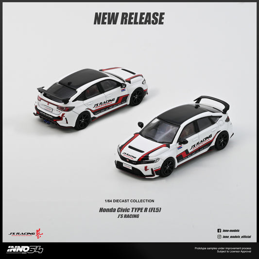 *Pre-Order* INNO Models INNO64 Honda Civic (FL5) J'S RACING