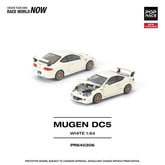 *Pre-Order* Pop Race Honda DC5 MUGEN White