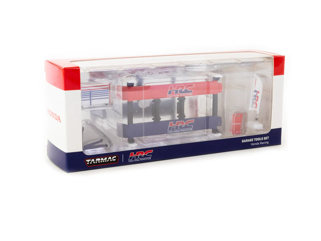 Tarmac Works Honda Racing Garage Tools Set