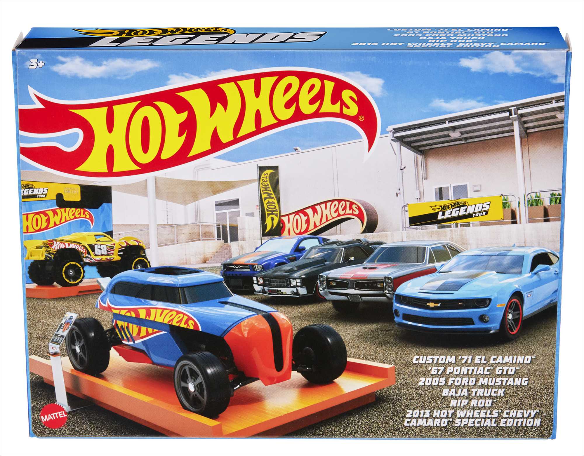 Auto Box Sets Hot Wheels Legends Tour Muscle Car 6-Pack Box Set - Japanese Stock ...