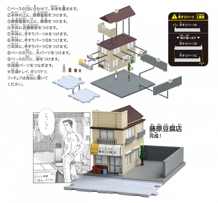 Tomica Premium Unlimited Initial D Fujiwara Tofu Shop