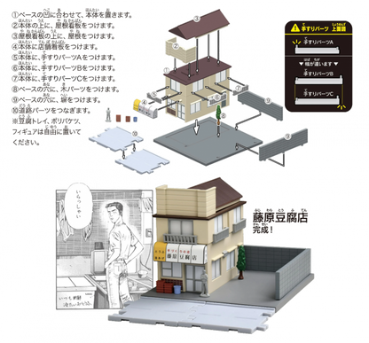 Tomica Premium Unlimited Initial D Fujiwara Tofu Shop