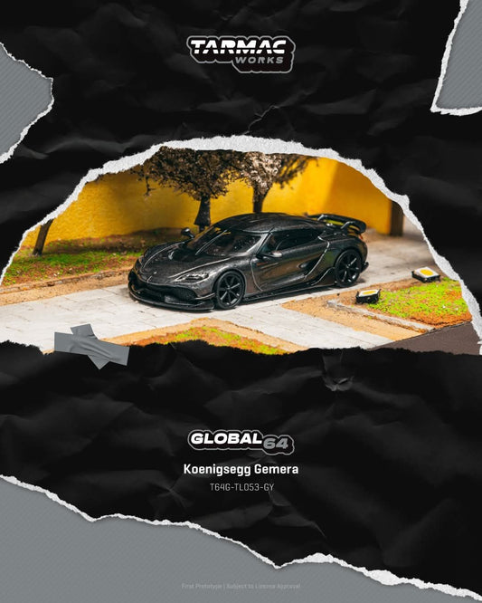 *Pre-Order* Tarmac Works Koenigsegg Gemera Grey