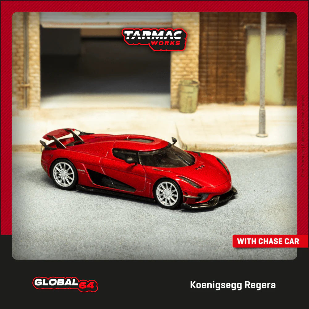 *Pre-Order* Tarmac Works Koenigsegg Regera - Red Metallic