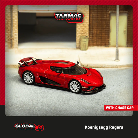 *Pre-Order* Tarmac Works Koenigsegg Regera - Red Metallic